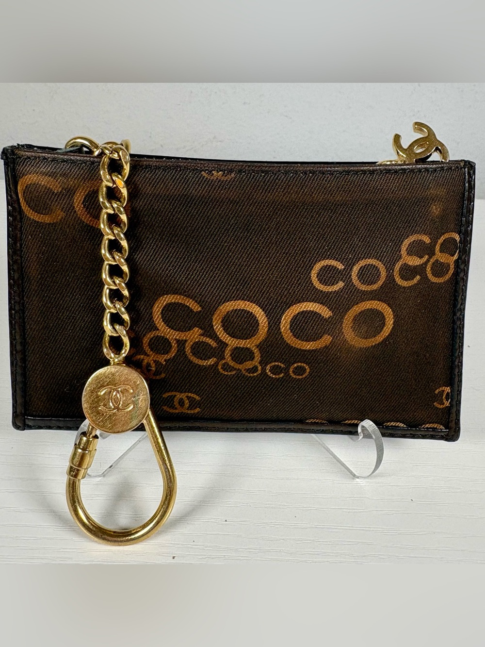 CHANEL "Coco" Card Key Cles
